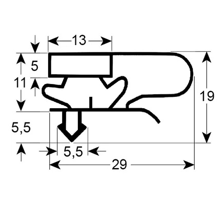 Gasket Profile EKT-G12