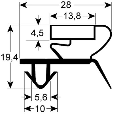 Gasket Profile EKT-G35