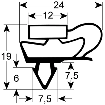 Gasket Profile EKT-G08