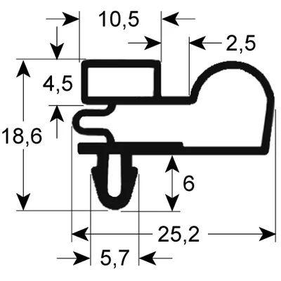 Gasket Profile EKT-G05