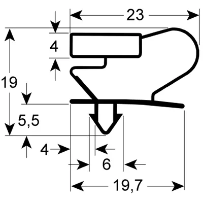 Gasket Profile EKT-G09