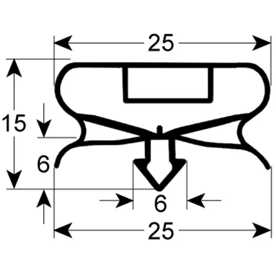 Gasket Profile EKT-G16