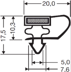 Gasket Profile EKT-G04